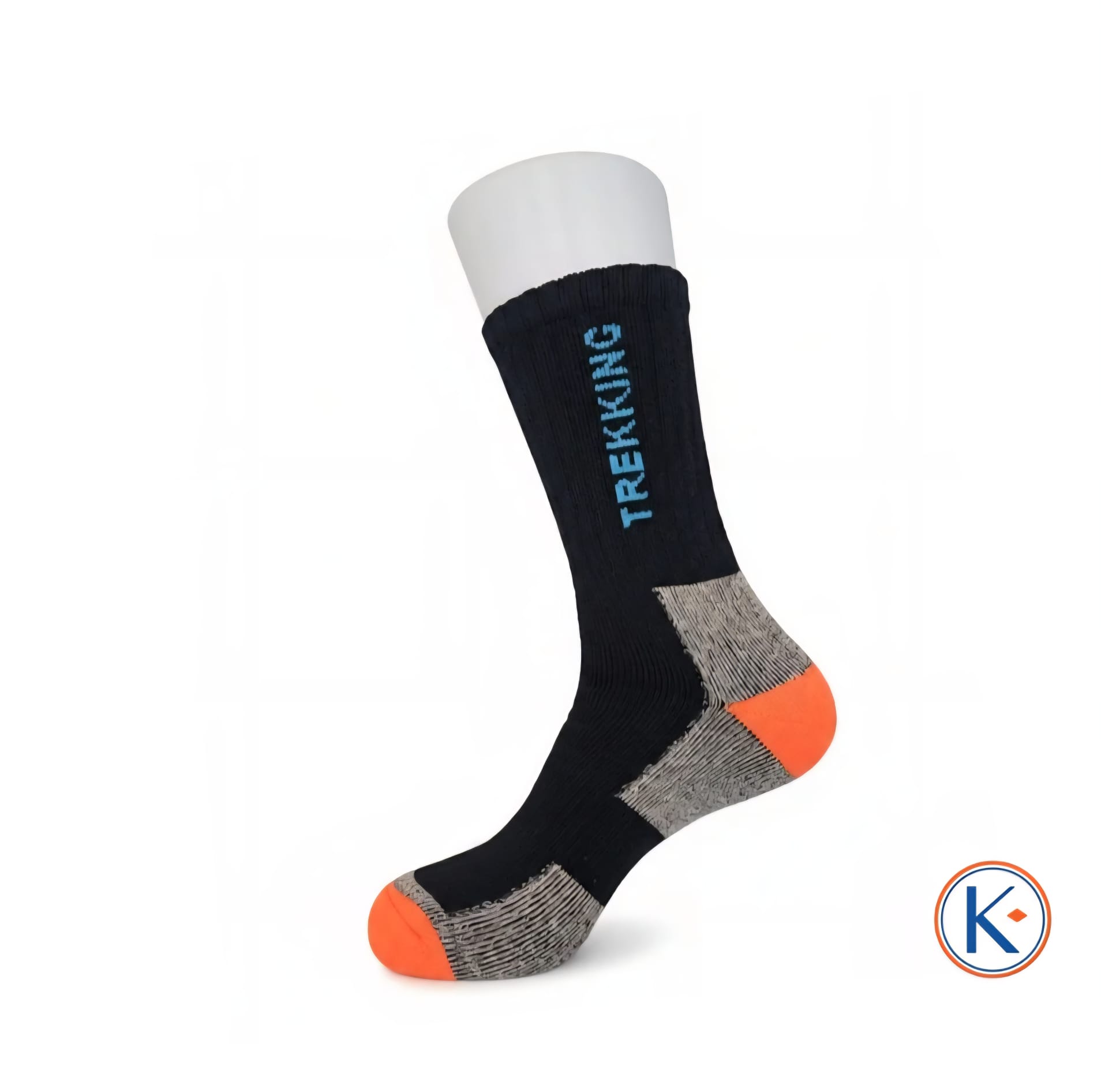 Calcetines trekking antipresión algodón hombre pack 3
