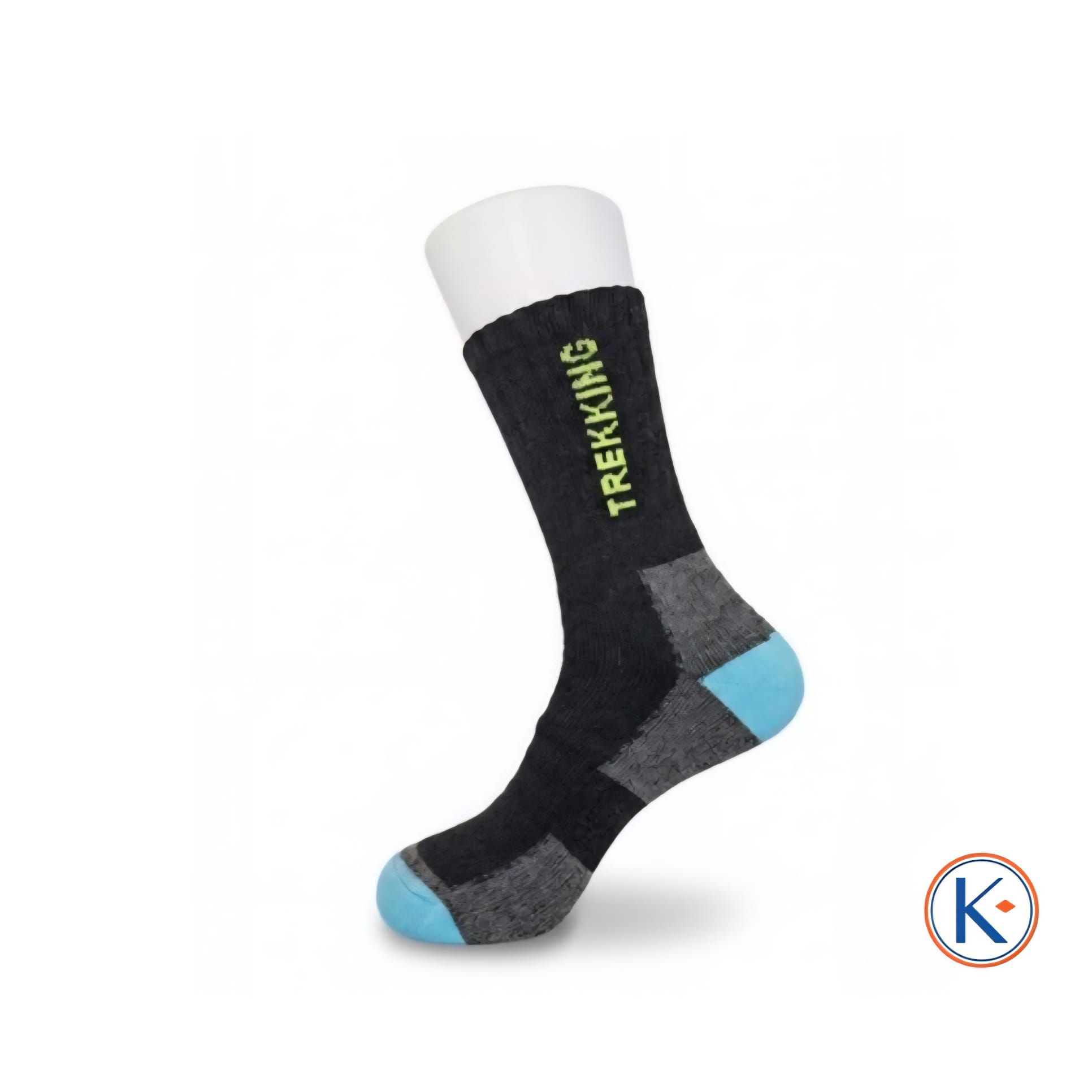 Calcetines trekking antipresión algodón hombre pack 3